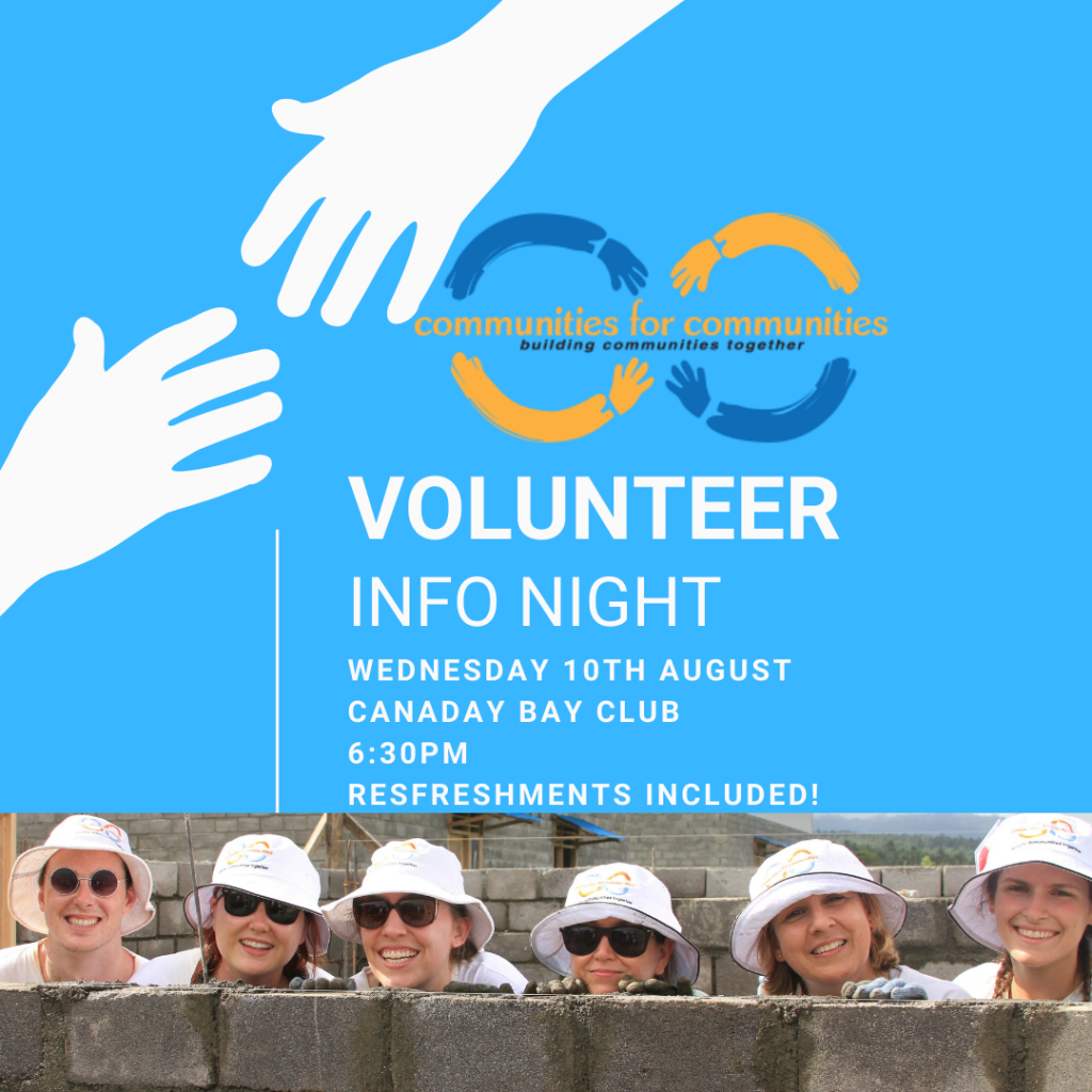 C4C Volunteer Info Night